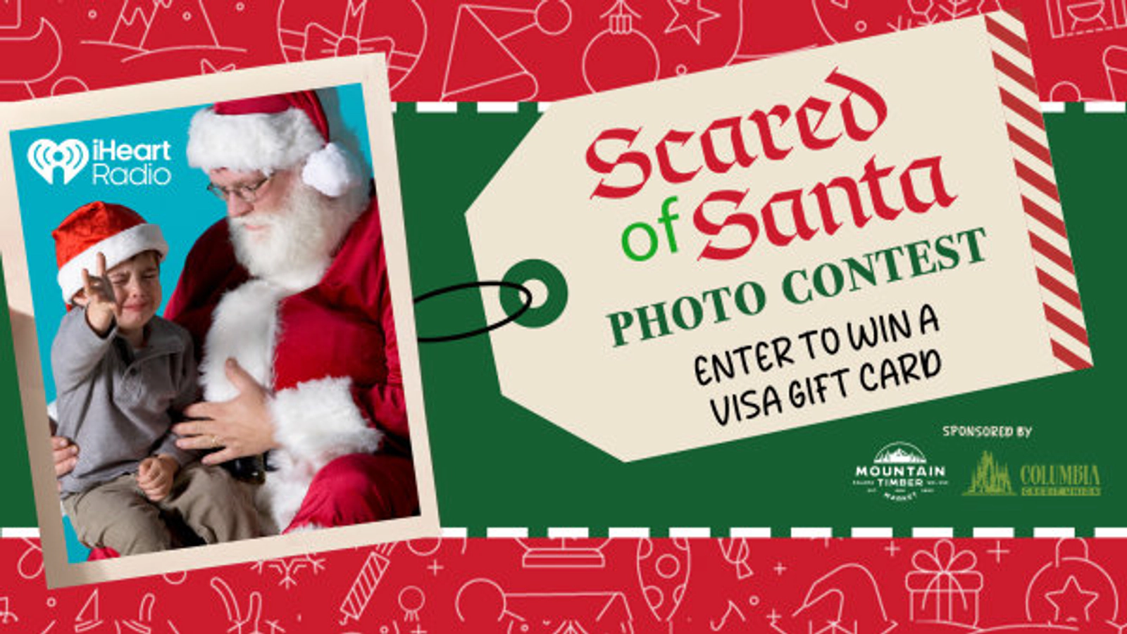 SCARED OF SANTA PHOTO CONTEST!