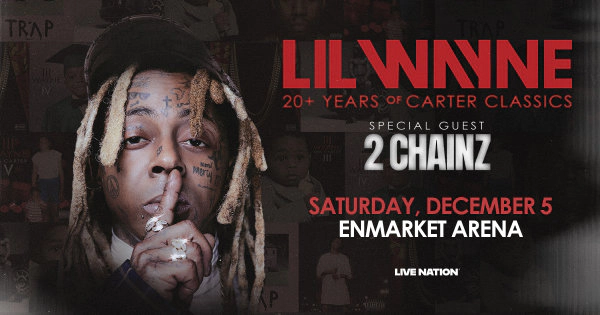 Win tickets to see Lil Wayne at Enmarket Arena!