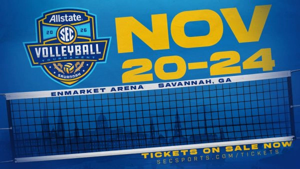 Win tickets to the Allstate SEC Women's Volleyball Tournament!
