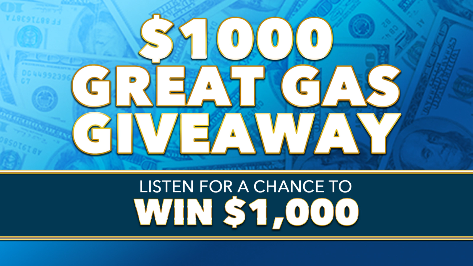 $1,000 Great Gas Giveaway