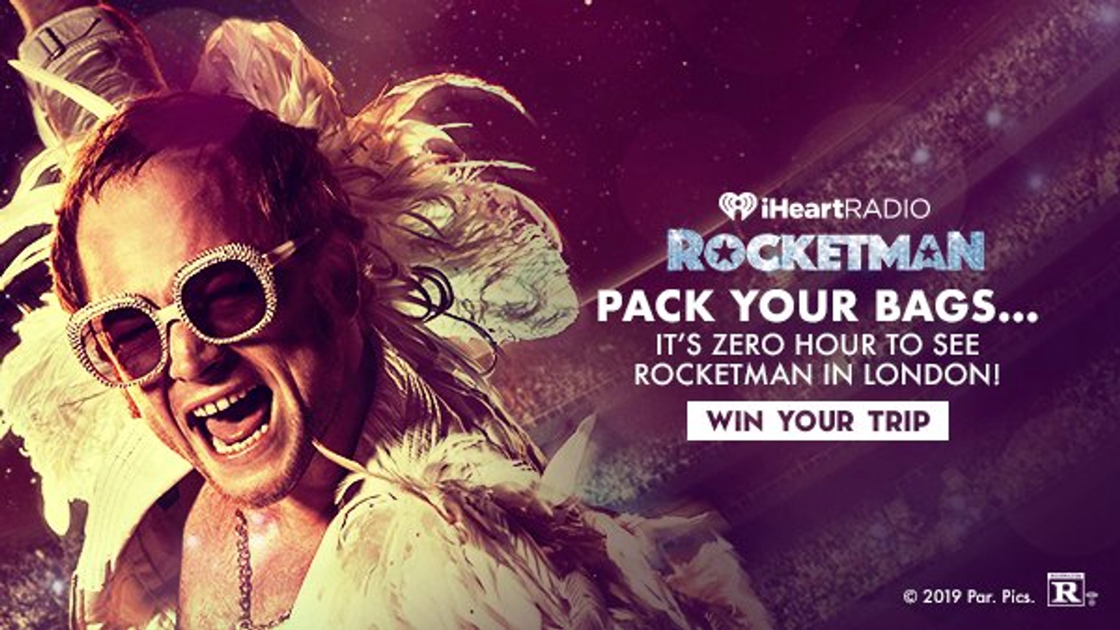 PACK YOUR BAGS… IT’S ZERO HOUR TO SEE ROCKETMAN IN LONDON!   - Thumbnail Image