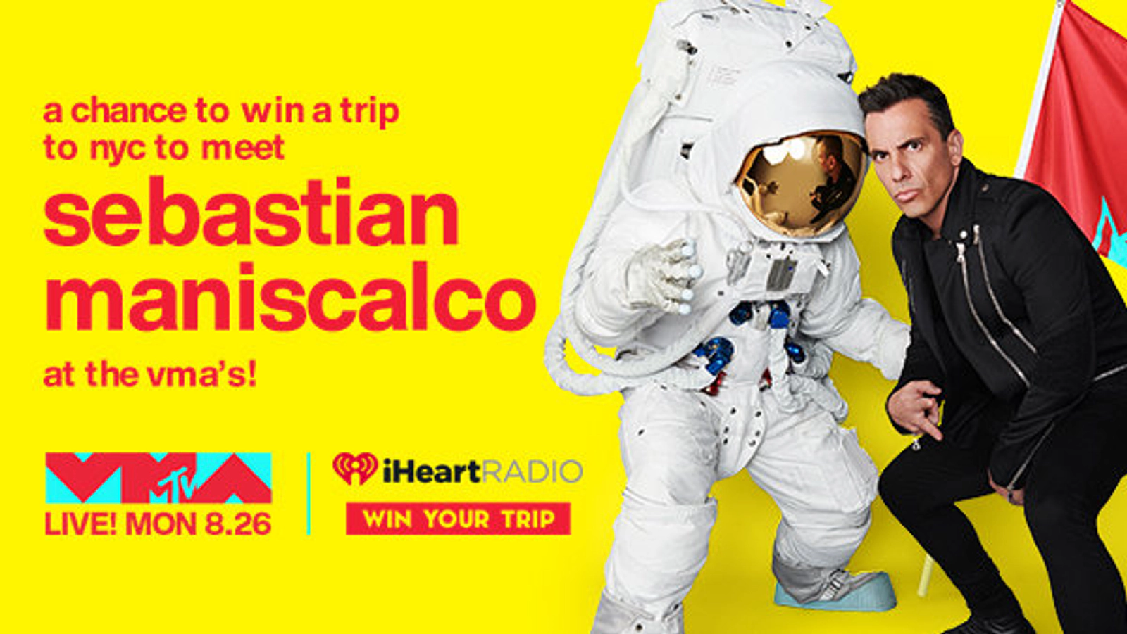 Win A Trip To NYC To Meet Sebastian Maniscalco At The VMAs! - Thumbnail Image