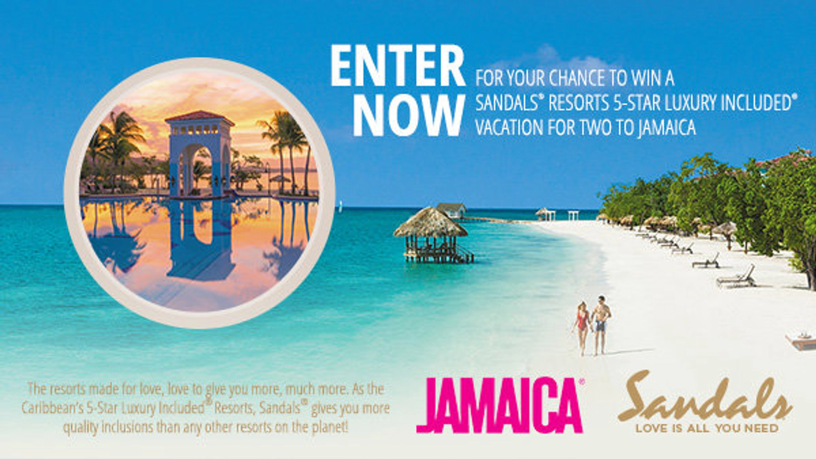 Enter For Your Chance To Win A Vacation For Two To Jamaica - Thumbnail Image