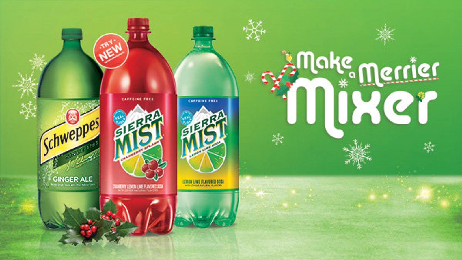 Make a Merrier Mixer with Sierra Mist and Schweppes this holiday season! - Thumbnail Image