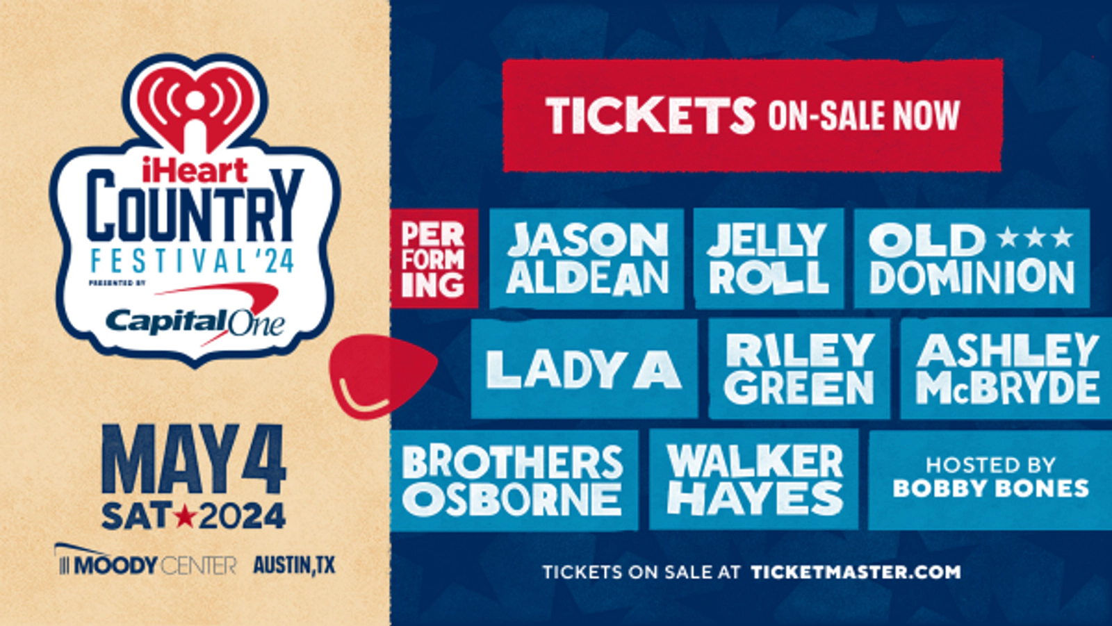 Win A Trip For Two To Our 2024 iHeartCountry Festival Presented By Capital One - Thumbnail Image