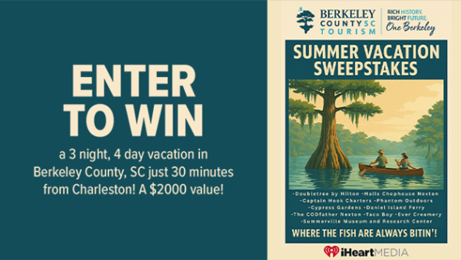 Berkeley County Lovin' Lake Life - Summer Sweepstakes