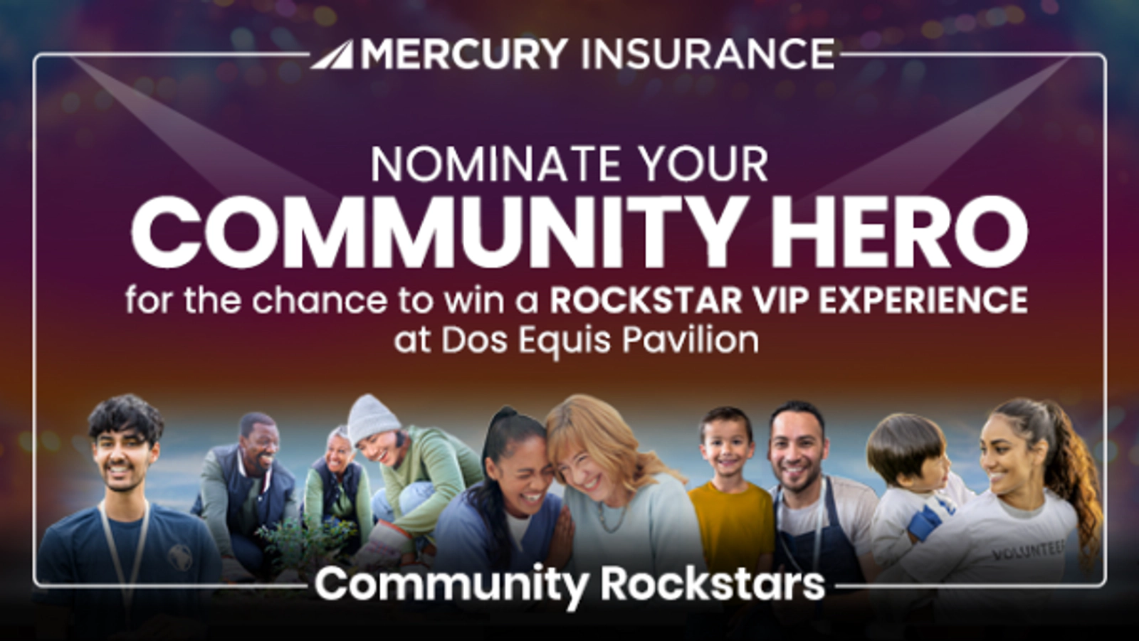 Mercury wants to honor rockstars of the Dallas, Texas community with a VIP experience.