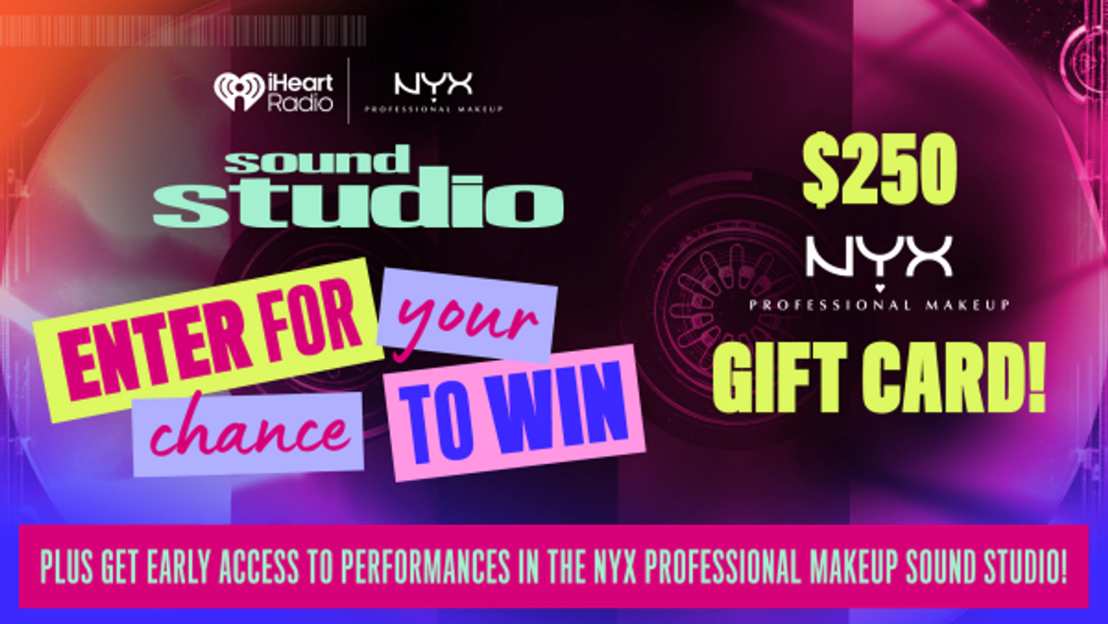 Enter for Your Chance to Win a $250 NYX Professional Makeup Gift Card!