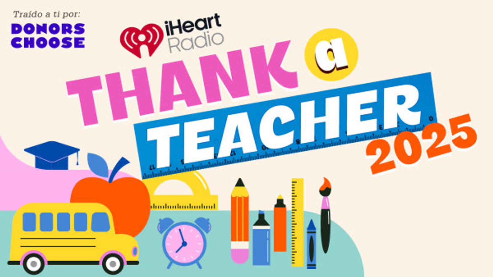 ¡Dale A Tu Maestro Favorito La Oportunidad De Ganar $5,000 En Útiles Escolares!