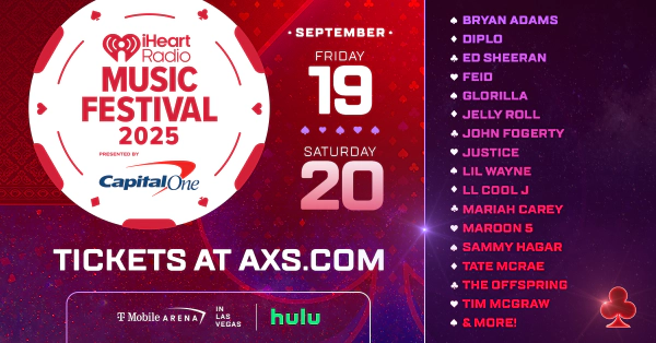 Win A Trip To Our iHeartRadio Music Festival 2025 And $1000!