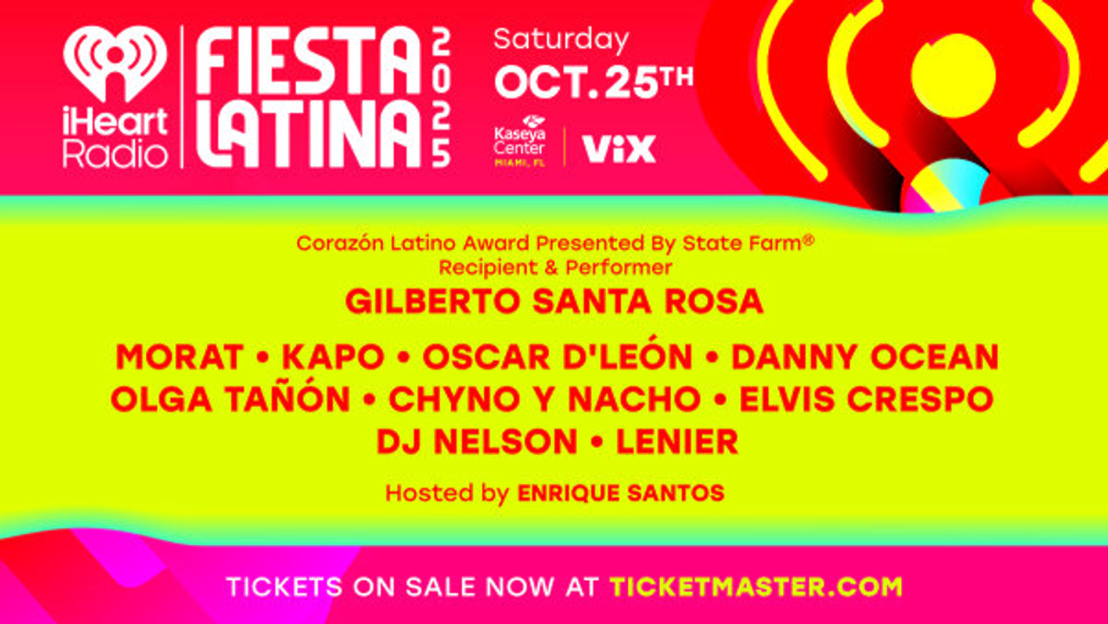 Win A Trip To Our 2025 iHeartRadio Fiesta Latina!
