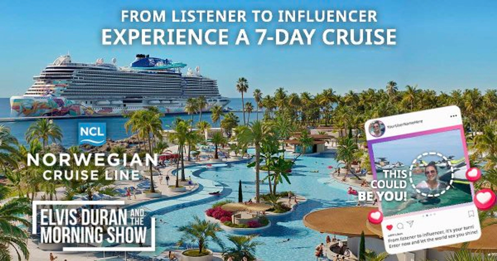 Experience a 7-Day Caribbean Cruise to Great Stirrup Cay & Cozumel