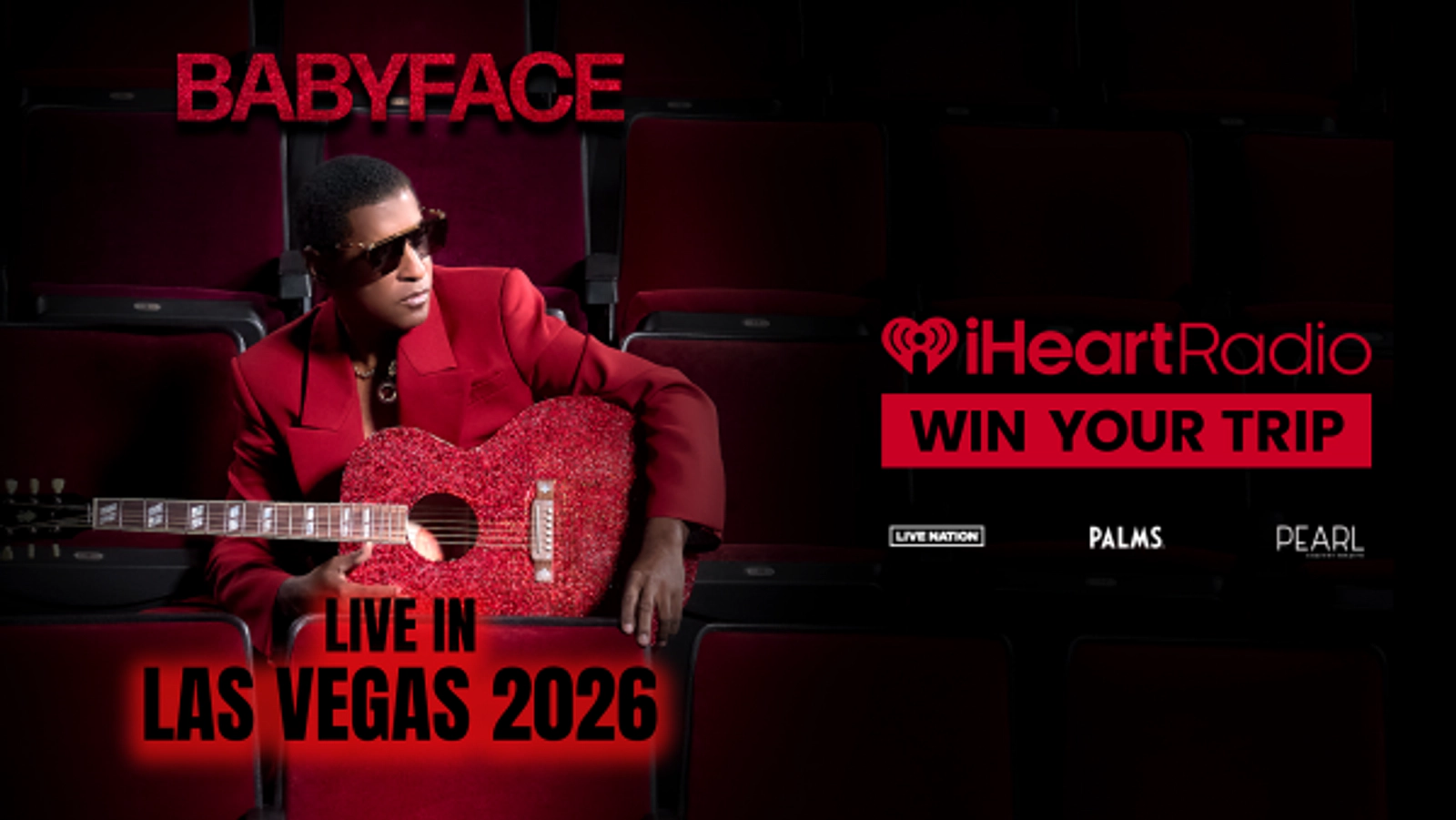 Win a trip to see Babyface Live In Las Vegas!