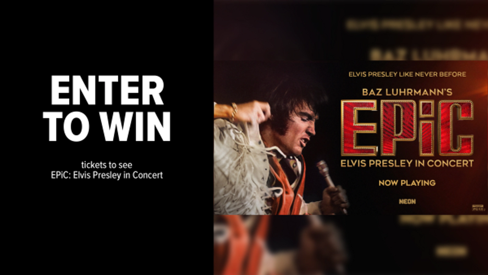 EPiC: Elvis Presley in Concert Ticket Giveaway