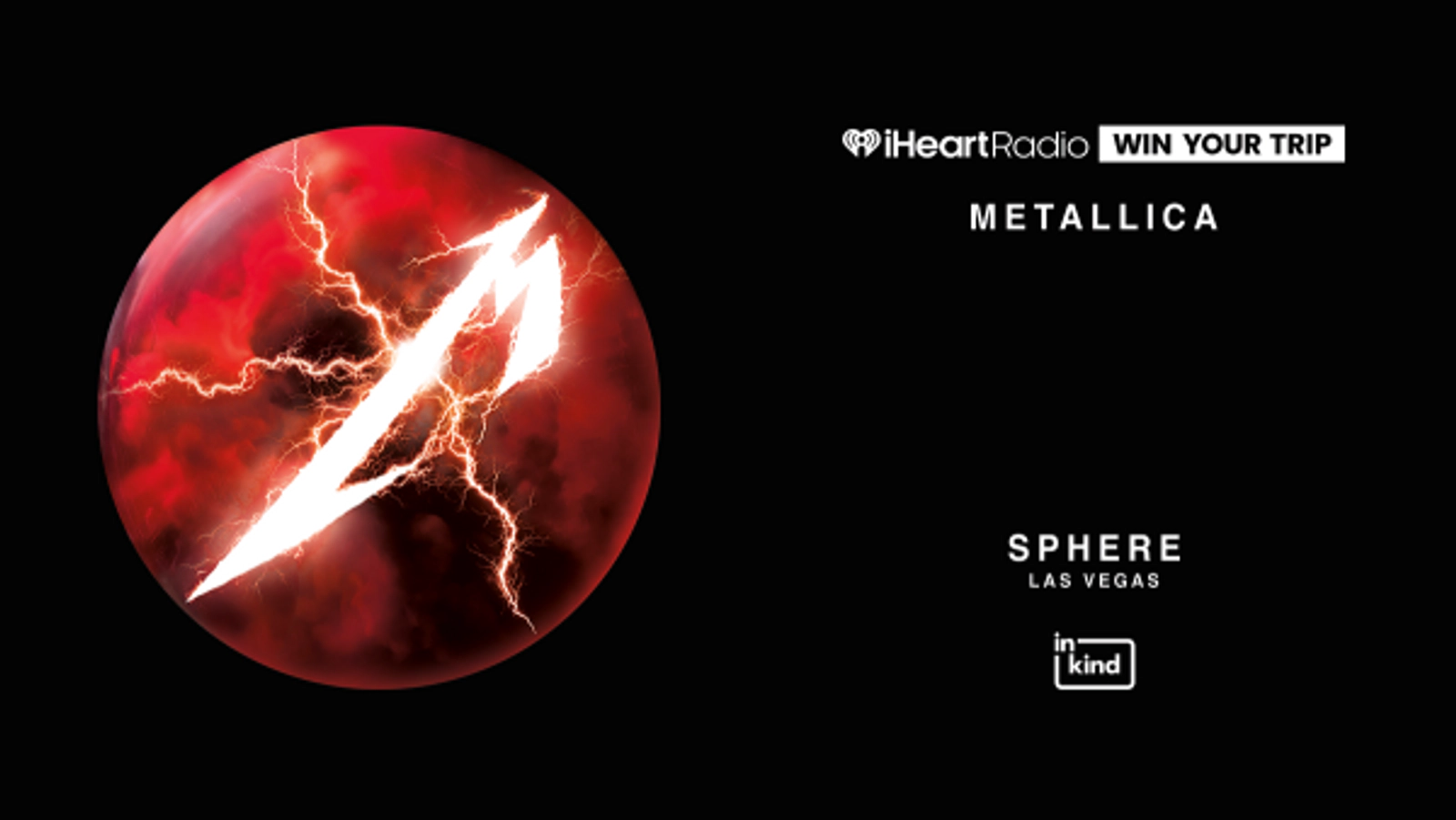 Win A Trip To See Metallica At The Sphere In Las Vegas!