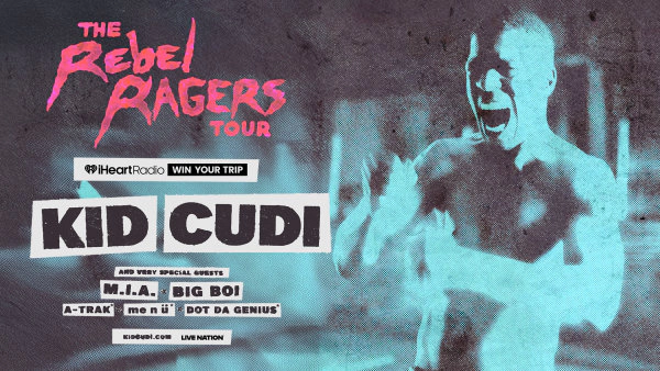 Win a trip to see Kid Cudi on The Rebel Ragers Tour!
