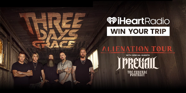 Three Days Grace National Flyaway Sweepstakes