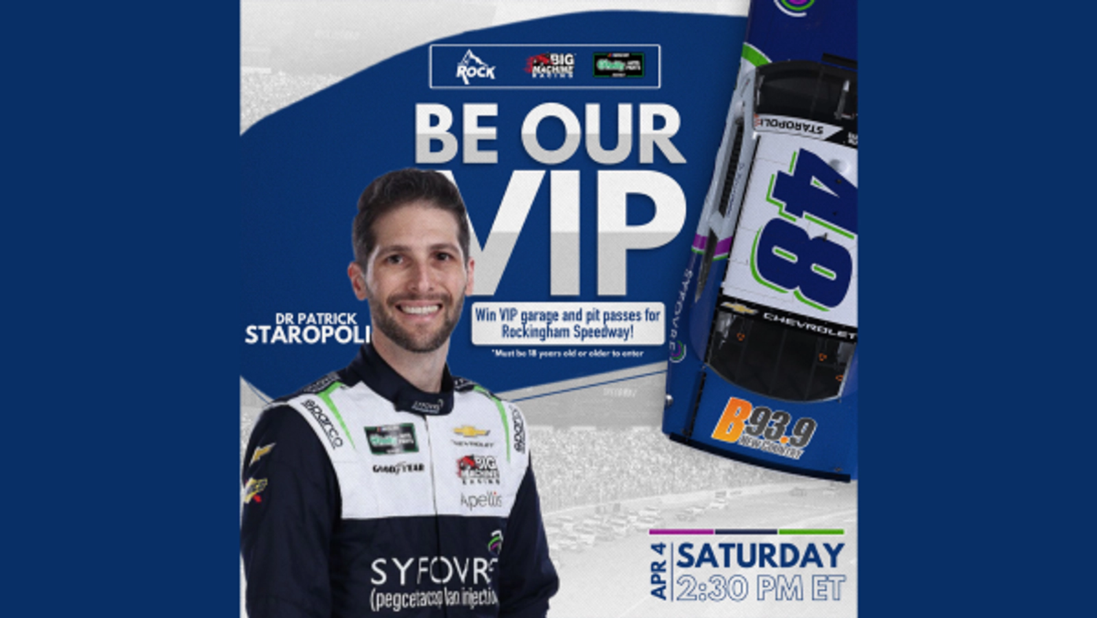 iHeartCountry Carolinas VIP at the Rockingham Speedway Race