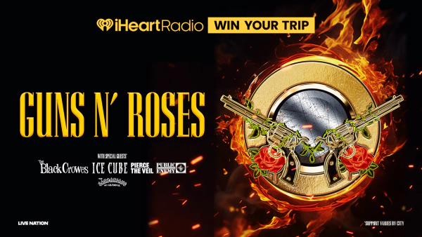 Win a trip to see Guns N' Roses on their World Tour!
