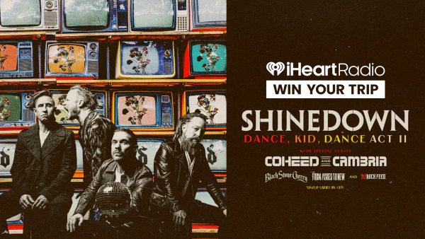 Win Your Trip to see Shinedown on their Dance, Kid, Dance Act II Tour!