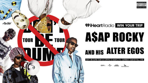 Win Your Trip to see A$AP Rocky on his Don't Be Dumb Tour!