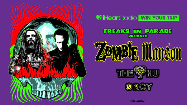 Win Your Trip to see Rob Zombie and Marilyn Manson with The Hu and Orgy!