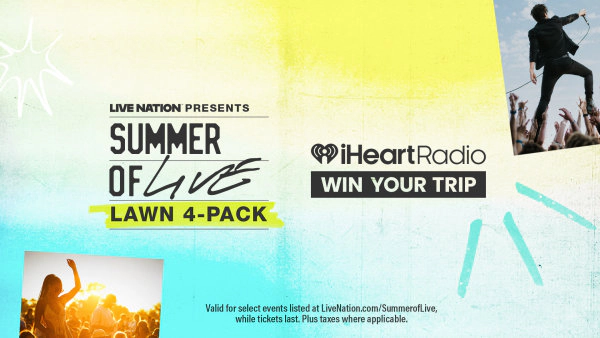 Pick Your Trip to see Goo Goo Dolls, Train, or John Mellencamp as part of Live Nation’s Summer of Live Sweepstakes!