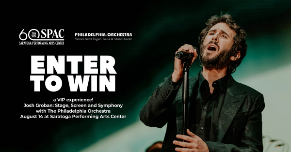 The Josh Groban Experience at Saratoga Performing Arts Center!