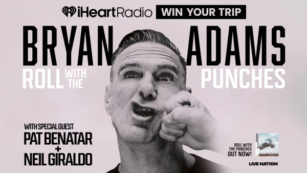 ROLL WITH iHEART & BRYAN ADAMS NATIONAL FLYAWAY SWEEPSTAKES