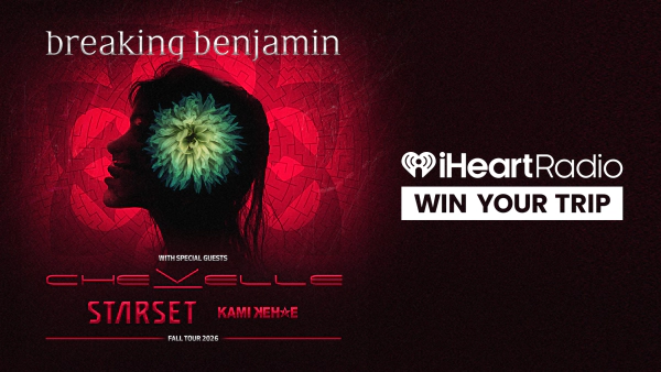 Win a trip to see Breaking Benjamin!