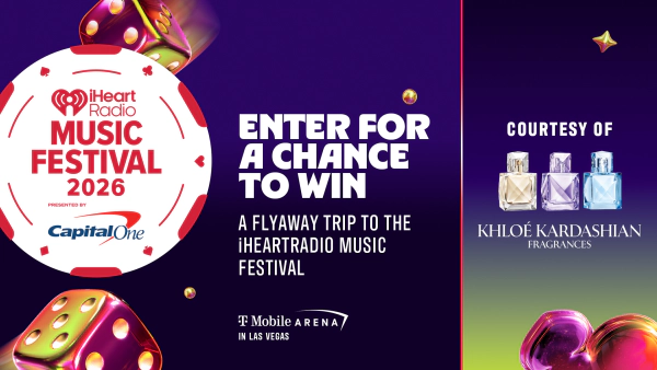 Win a Flyaway Trip to iHeartRadio Music Festival courtesy of Khloé Kardashian Fragrances!