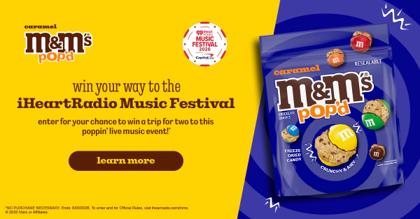 iHeartRadio and M&M’S® iHeartRadio Music Festival 2026 Flyaway