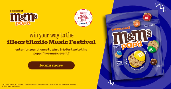 iHeartRadio and M&M’S® iHeartRadio Music Festival 2026 Flyaway