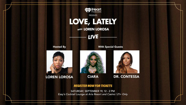 Love, Lately with Loren LaRosa Live Audio Series Recording with Special Guest Ciara