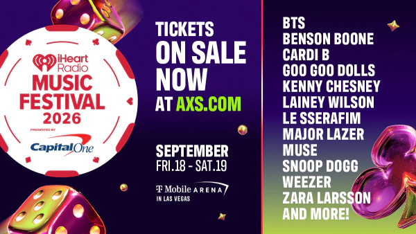 Une Femme & iHeartRadio Music Festival: Enter for a Chance to Win the Ultimate Hands-In-The-Air Weekend in Vegas!