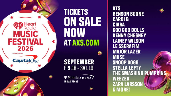 Une Femme & iHeartRadio Music Festival: Enter for a Chance to Win the Ultimate Hands-In-The-Air Weekend in Vegas!