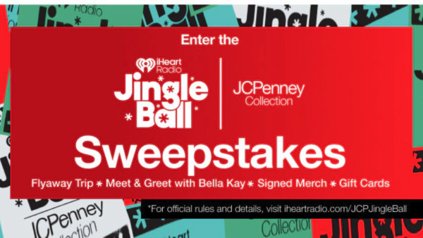 iHeartRadio Jingle Ball x JCPenney Sweepstakes