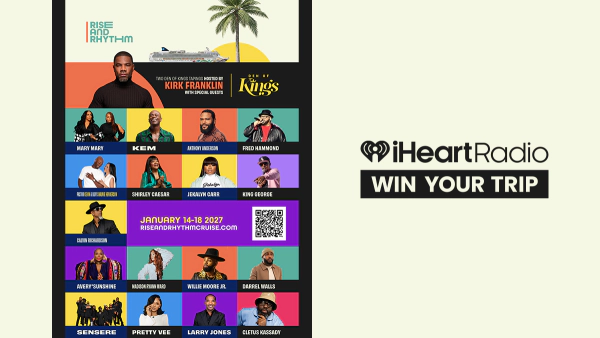 Rise and Rhythm Cruise for TWO with iHeartRadio!