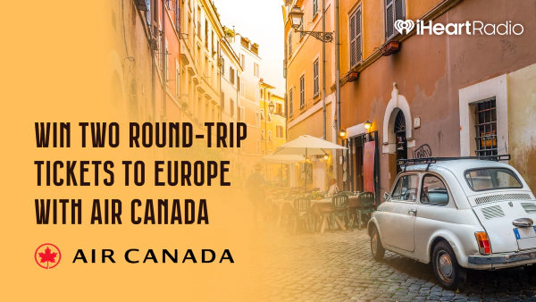 Win Your Flight Tickets to Europe with Air Canada!