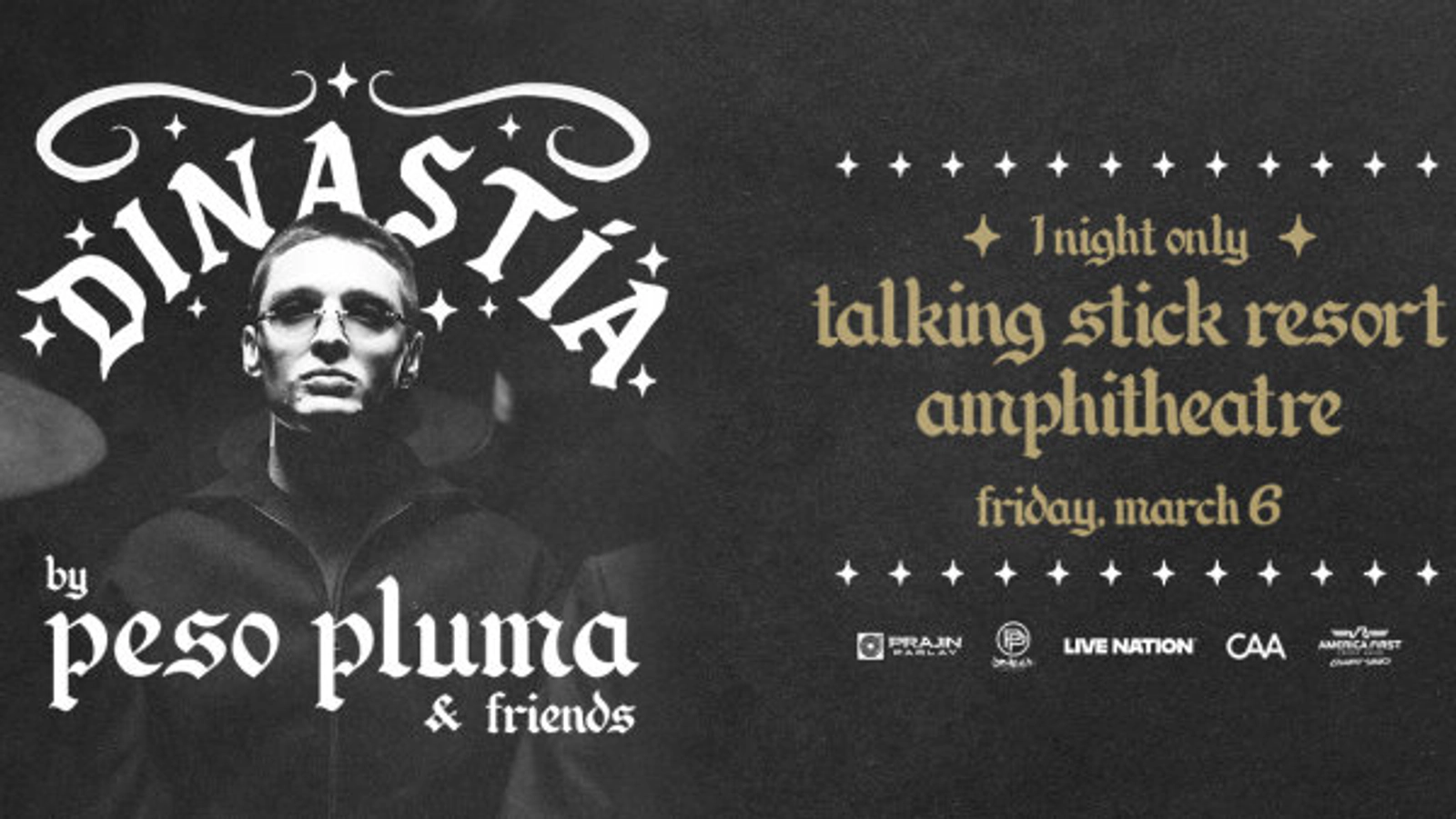 Win tickets to see Peso Pluma at Talking Stick Resort Amphitheatre