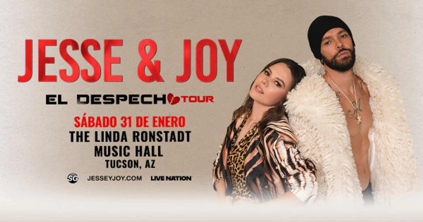 Win tickets to see Jesse & Joy at The Linda Ronstadt Music Hall