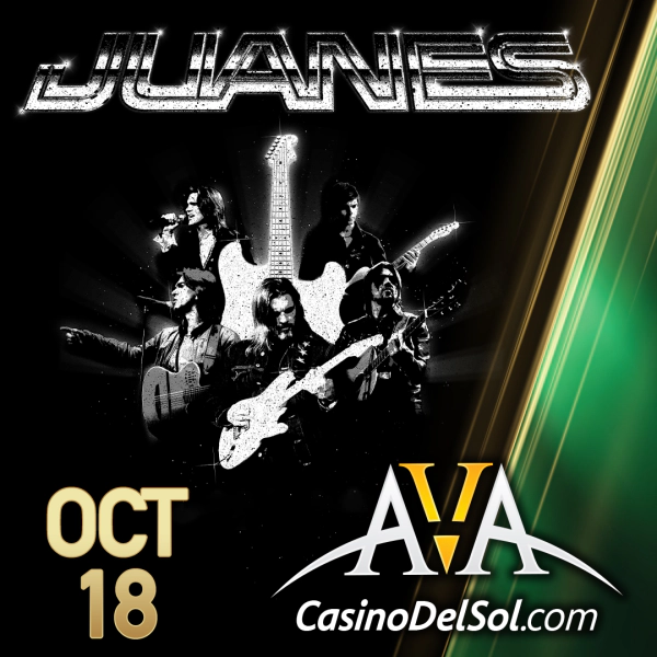 ¡Gana boletos para ver a JUANES en el AVA Amphitheater!