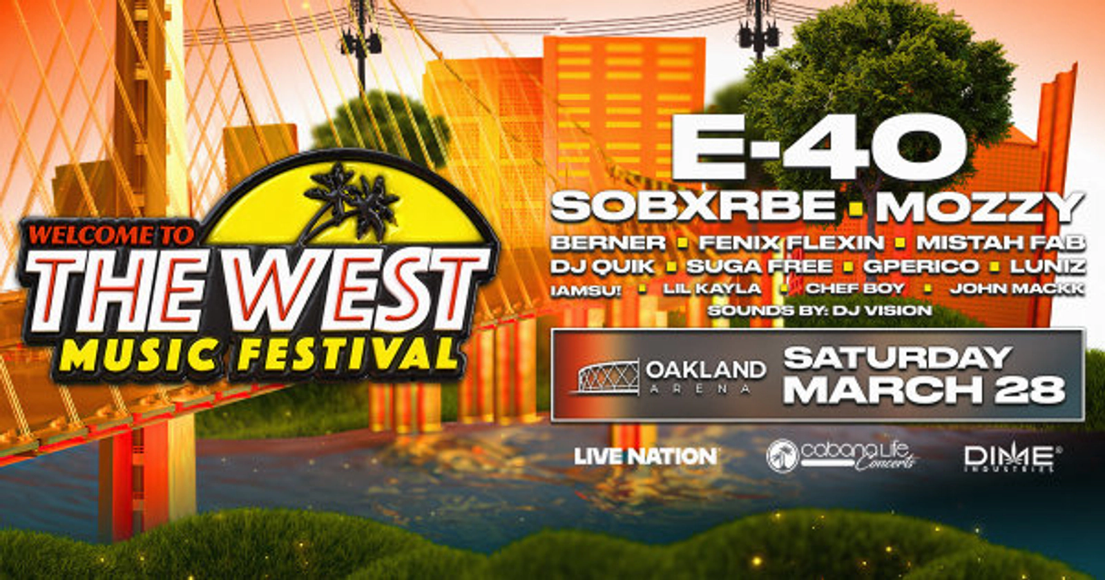 Welcome to the West Music Festival , Enter below for a chance to win tickets!!