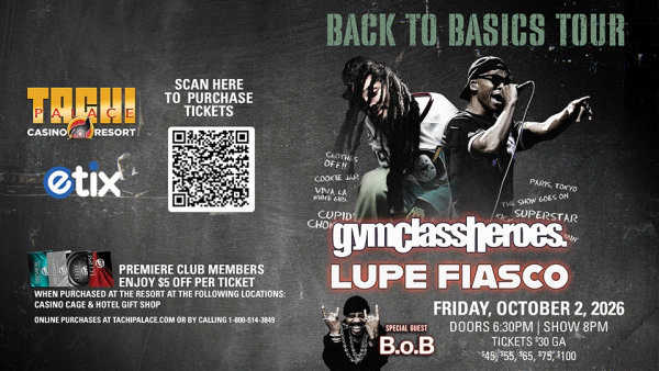 Win Tickets to The Back-to-Basics Tour is coming to Tachi Palace Casino Resort on Friday, October 2nd!