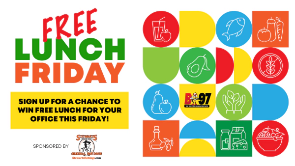 Free Lunch Friday from Stewart's Original Hot Dogs!