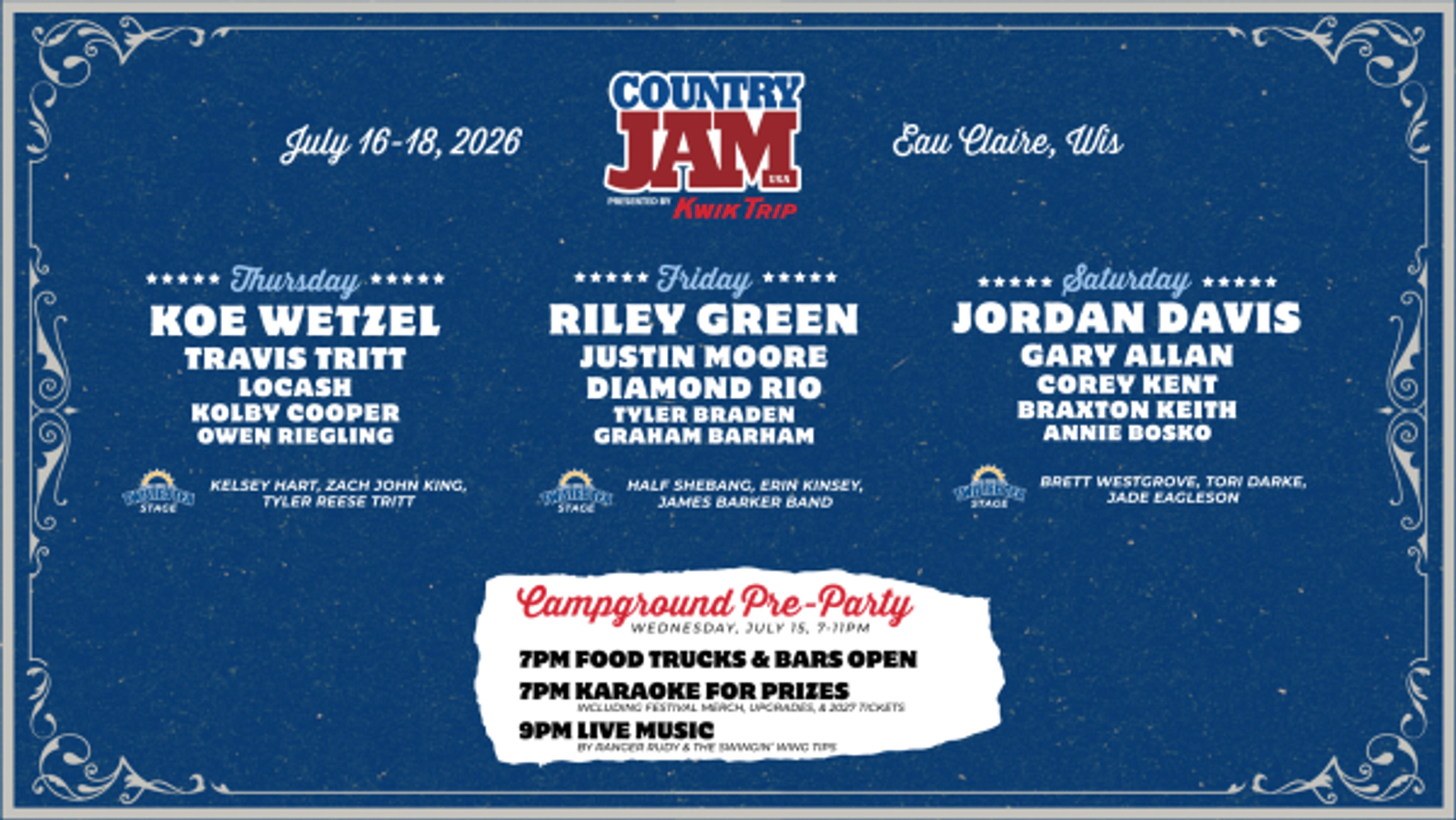 Country Jam Winning Weekend