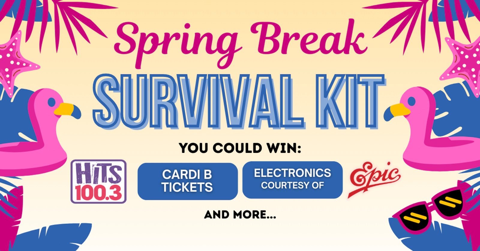 Spring Break Survival Kit: Win Cardi B Tickets and More!