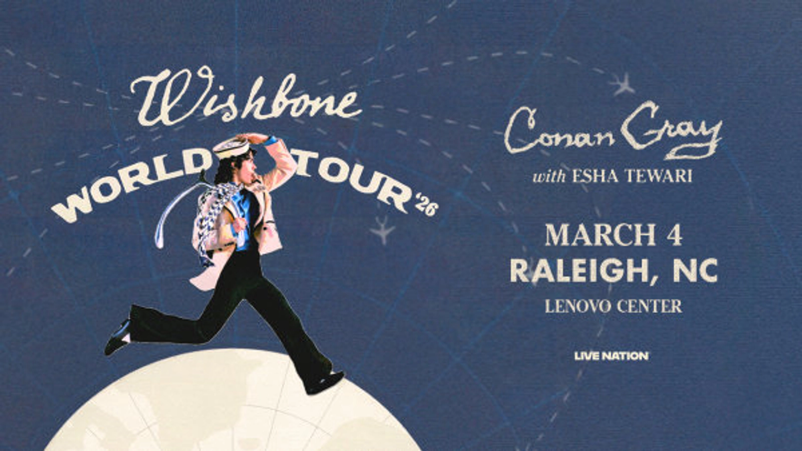Conan Gray's Wishbone World Tour in Raleigh