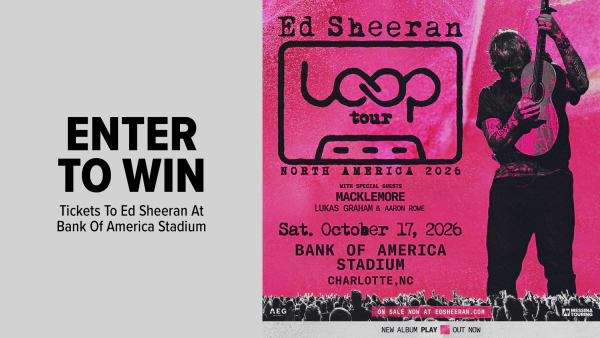 Win a pair of Ed Sheeran tickets