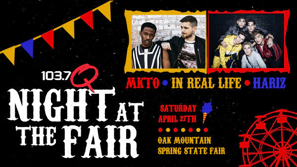        103.7 The Q Night at the Fair | Oak Mountain State Fair - Thumbnail Image